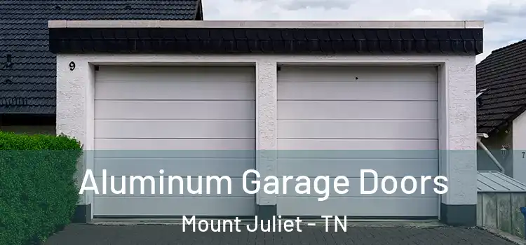 Aluminum Garage Doors Mount Juliet - TN