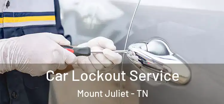  Car Lockout Service Mount Juliet - TN