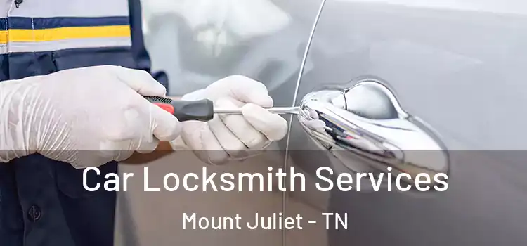  Car Locksmith Services Mount Juliet - TN