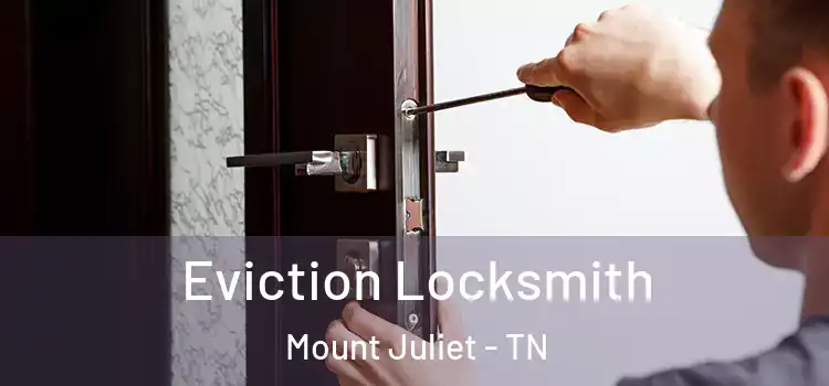  Eviction Locksmith Mount Juliet - TN