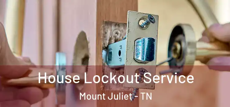  House Lockout Service Mount Juliet - TN