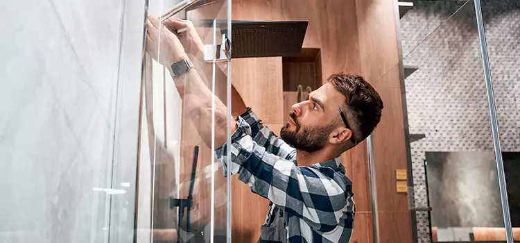 Replace Shower Doors with Frameless Mount Juliet