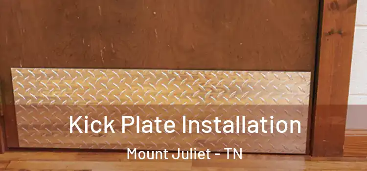  Kick Plate Installation Mount Juliet - TN